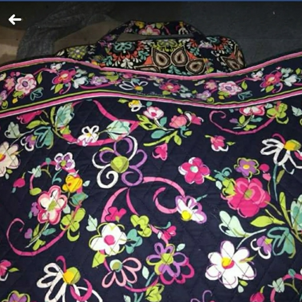 Vera Bradley Grand Tote in ribbons